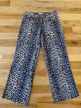 Pacsun Casey Low Rise Baggy Jeans in Leopard—27